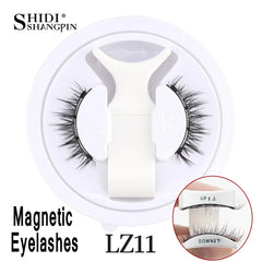 1 Pair Reusable Magnetic Eyelashes Tweezers Set