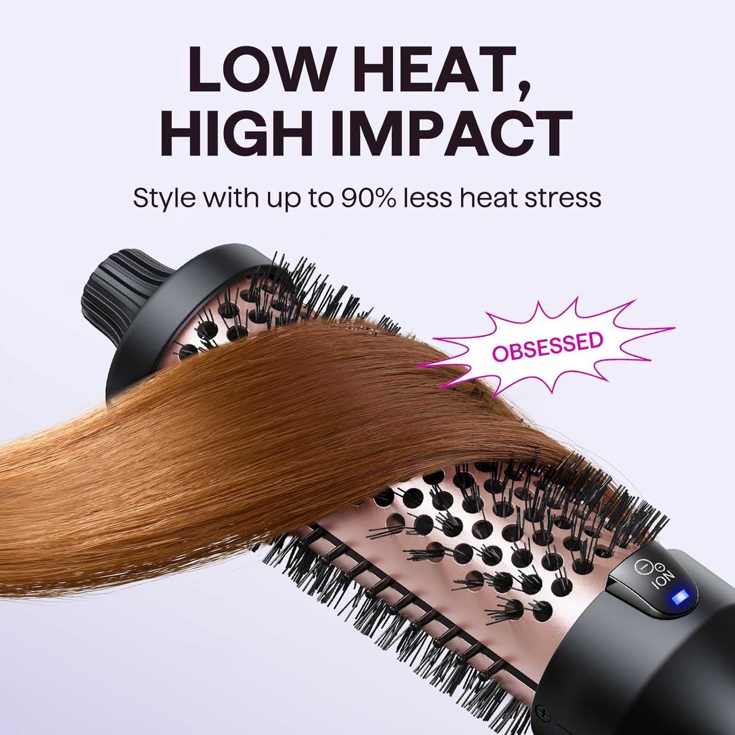 3-in-1 Pro Negative Ion Heaters Thermal Brush