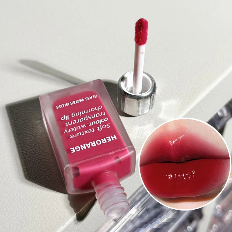 HERORANGE Light Glass-Like Lip Lacquer