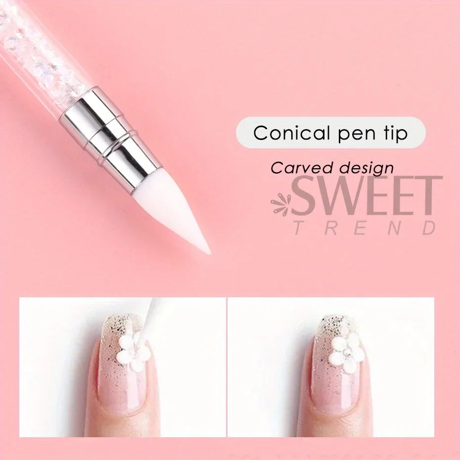 Double Head Silicone Nail Art Pen