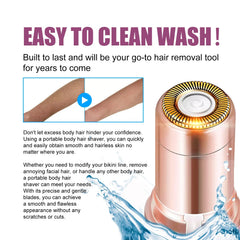 Portable Lipstick Shaped Electric Hair Remover